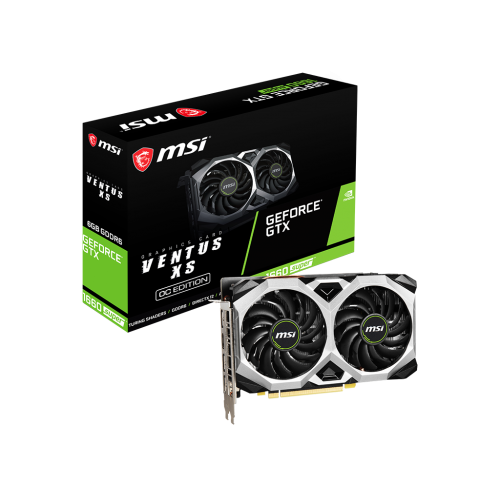 MSI GeForce GTX 1660 SUPER™ VENTUS XS OCV1 6GB GDDR6 GRAPHICS CARD